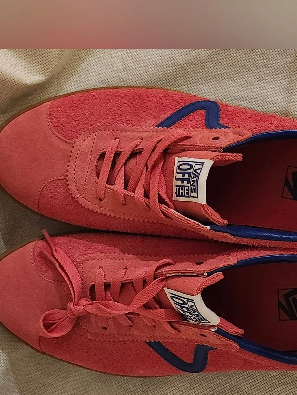 Vans Unisex Sport Low Top Sneakers In Pink Sz 12